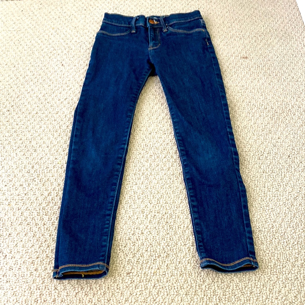 Girls Dark Blue Jeans